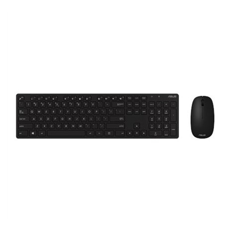 Asus | Black | W5000 | Keyboard and Mouse Set | Wireless | Mouse included | Batteries included | RU | Black | 460 g